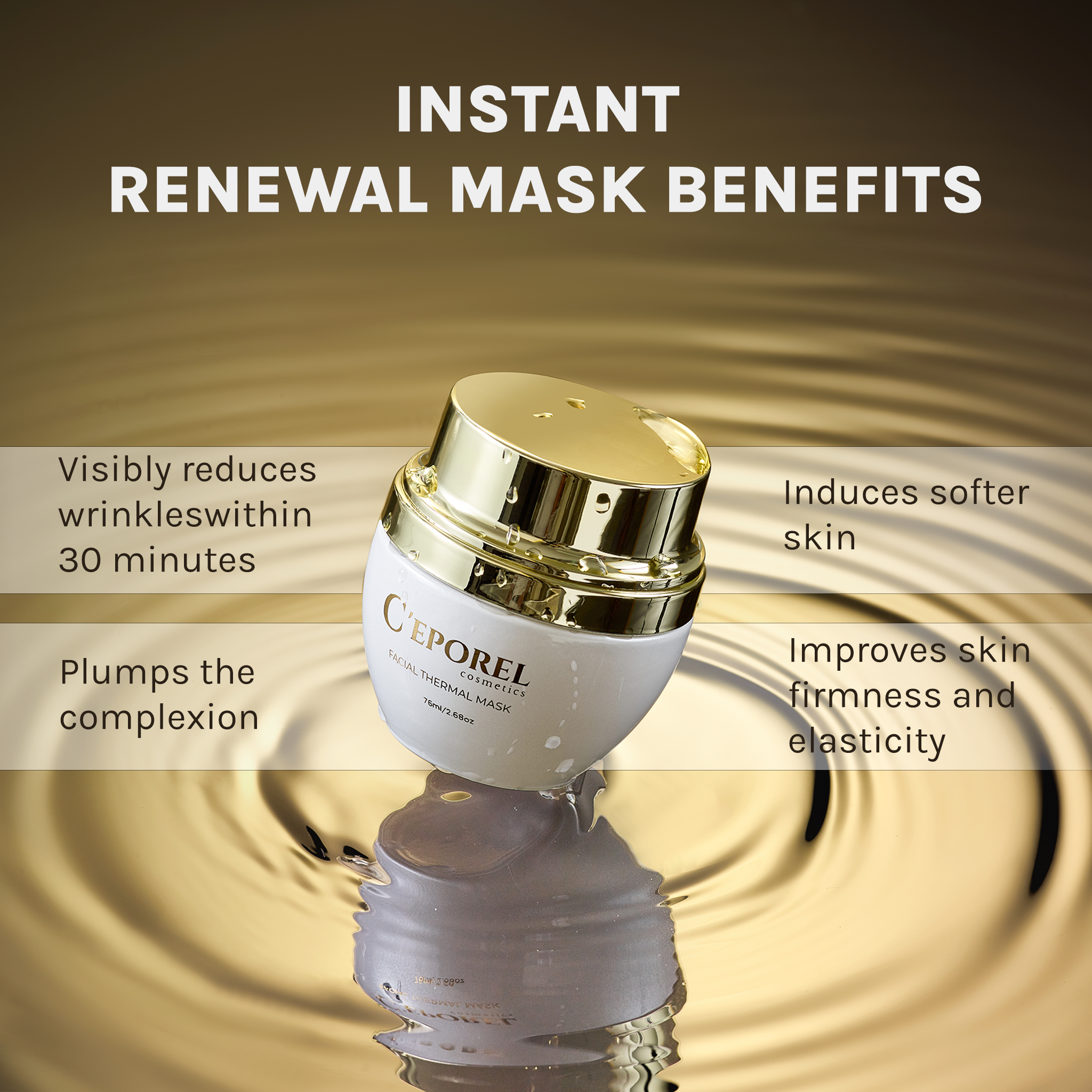 Wrinkle Filler And Thermal Mask Dual Set